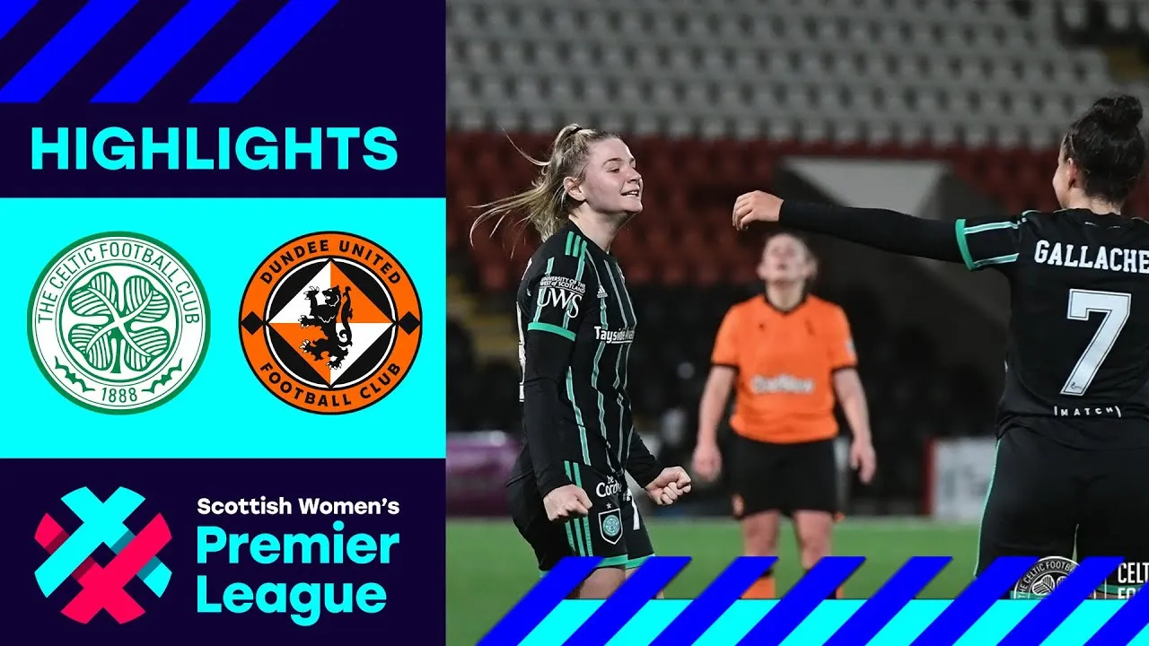 Image for Celtic 7-0 Dundee United | Emphatic Celts keep pace with title challengers | SWPL