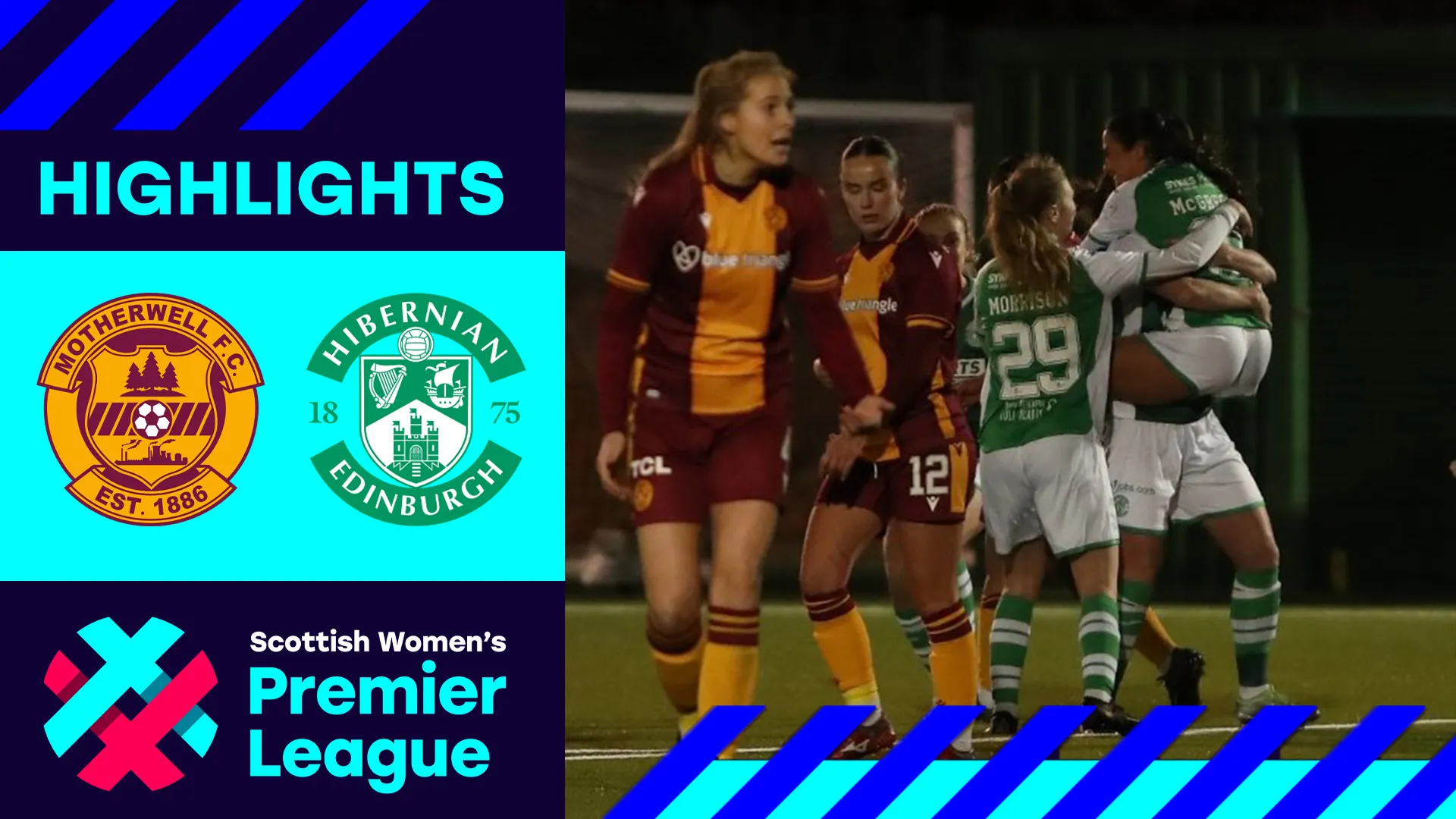 Image for Motherwell 0-2 Hibernian | Hibs close the gap on Hearts with victory at K-Park | SWPL