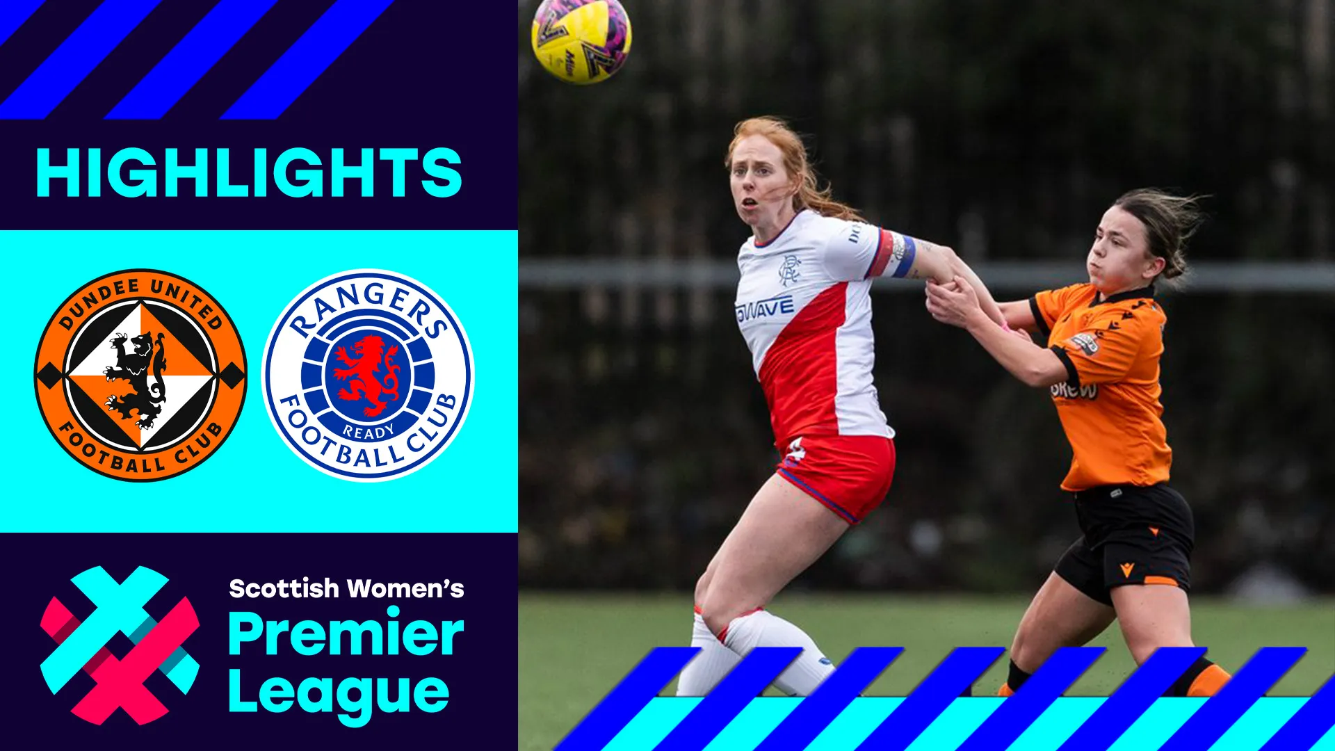 Image for Dundee United 0-4 Rangers | Gers keep pace with title rivals with victory over United | SWPL