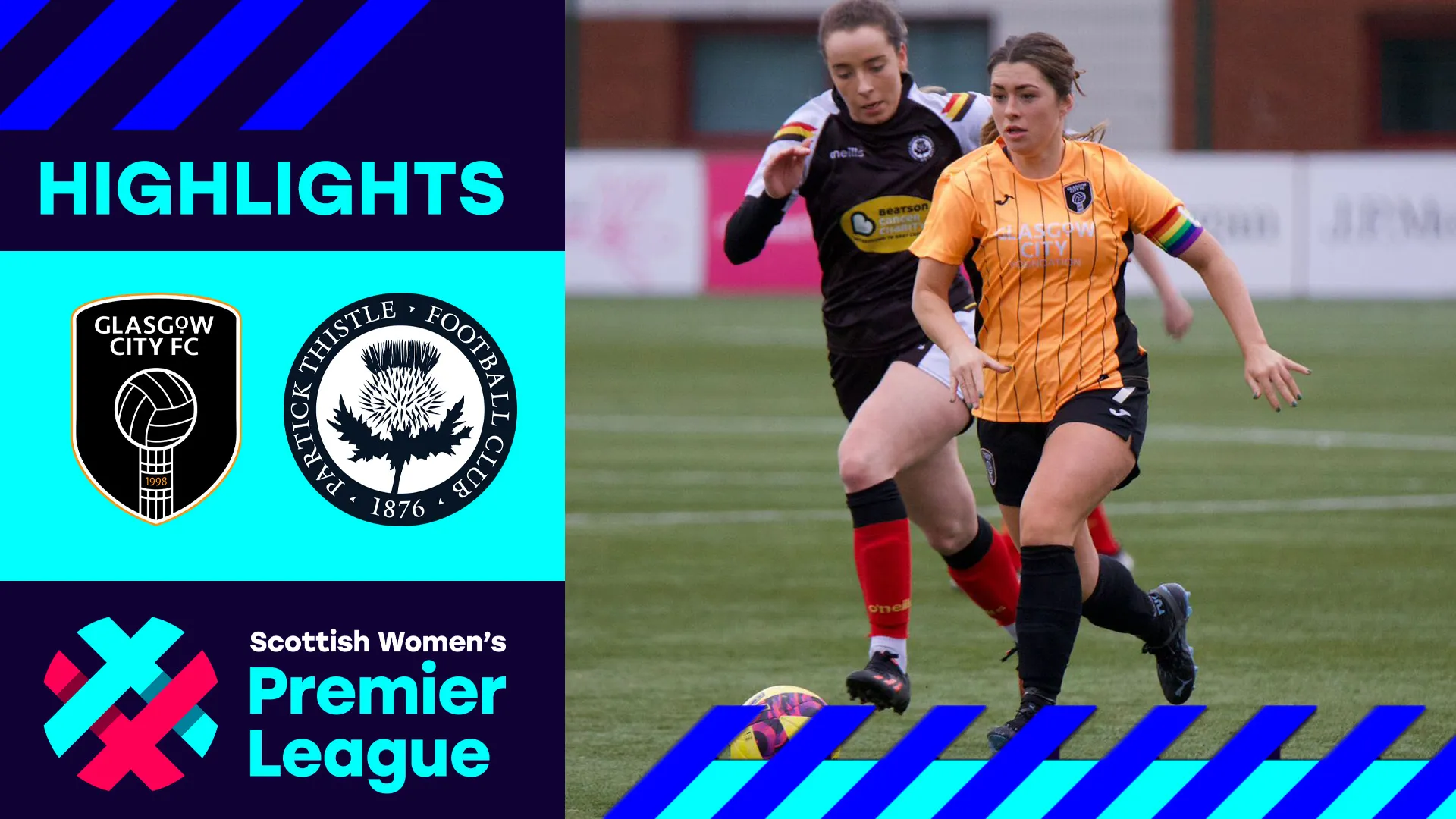 Image for Glasgow City 8-1 Partick Thistle | City hammer Jags in Petershill Park derby | SWPL