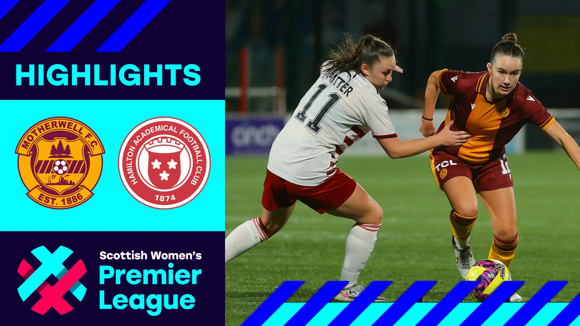 Image for Motherwell 2-1 Hamilton Academical | Women of Steel take bragging rights in Lanarkshire derby | SWPL