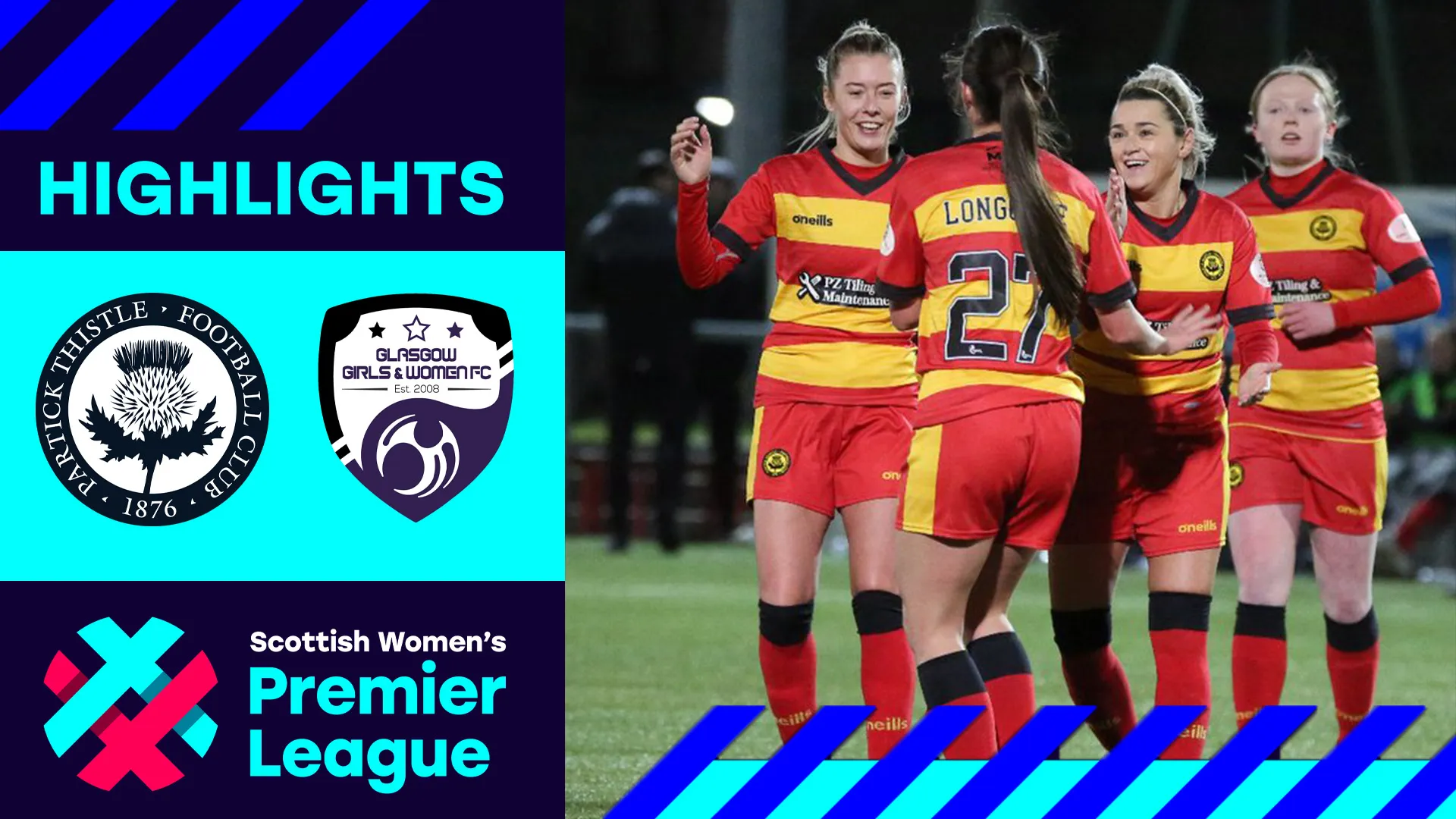 Image for Partick Thistle 6-0 Glasgow Women | Jags remain in control of top-six spot with easy victory | SWPL