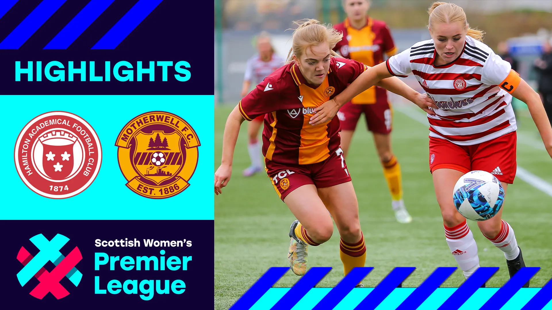 Image for Hamilton Academical 1-4 Motherwell | Women of Steel take Lanarkshire derby bragging rights | SWPL
