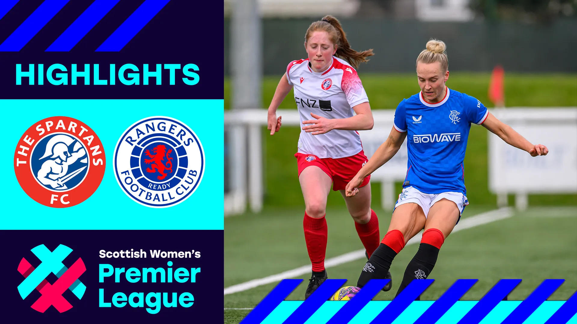 Image for Spartans 0-1 Rangers | Rangers close gap to Celtic with hard-fought win at Spartans | SWPL