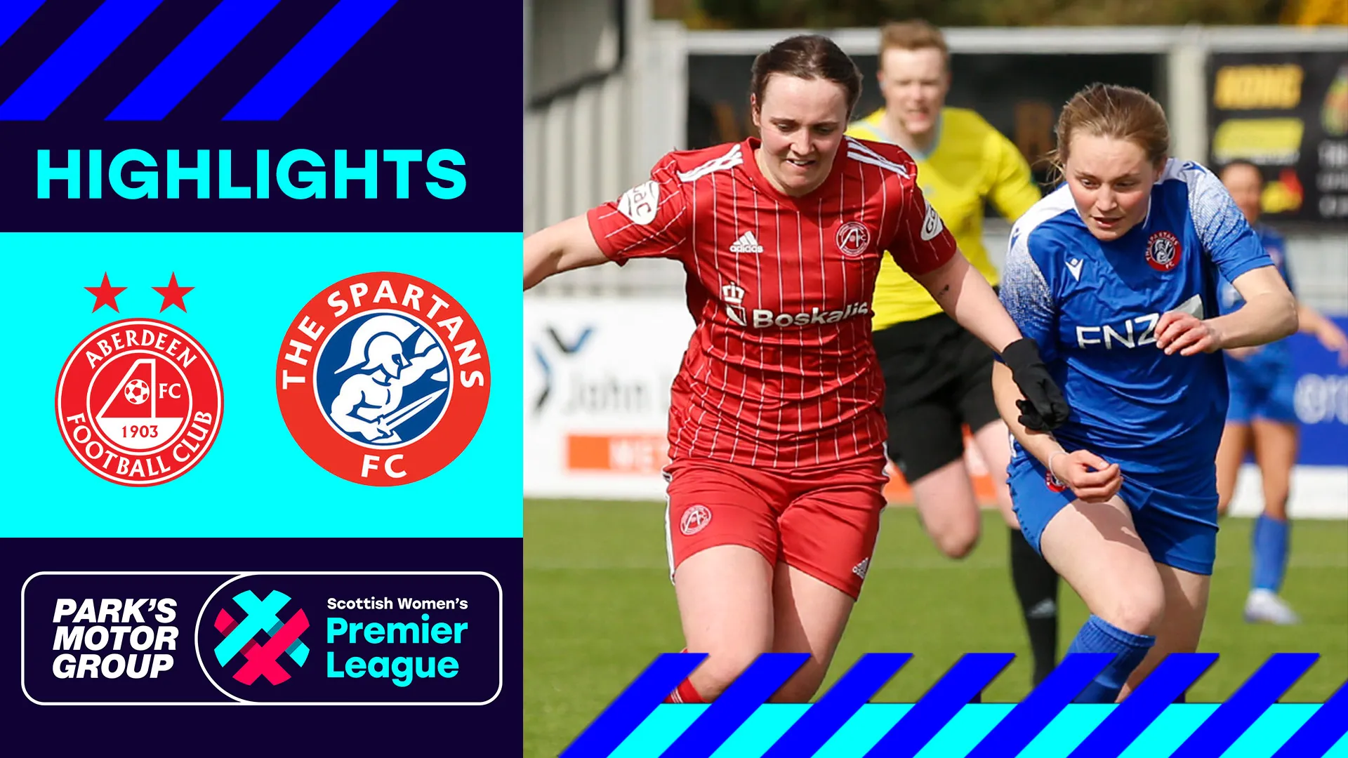 Image for Aberdeen 1-2 Spartans | Spartans fightback for victory over Dons | SWPL
