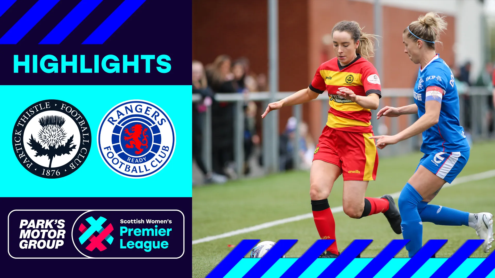 Image for Partick Thistle 0-5 Rangers | Gers keep pace at the top with comfortable victory | SWPL