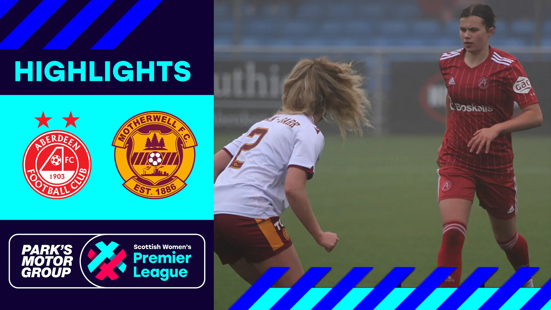 Image for Aberdeen 0-2 Motherwell | Women of Steel maintain 100% record over Dons | SWPL