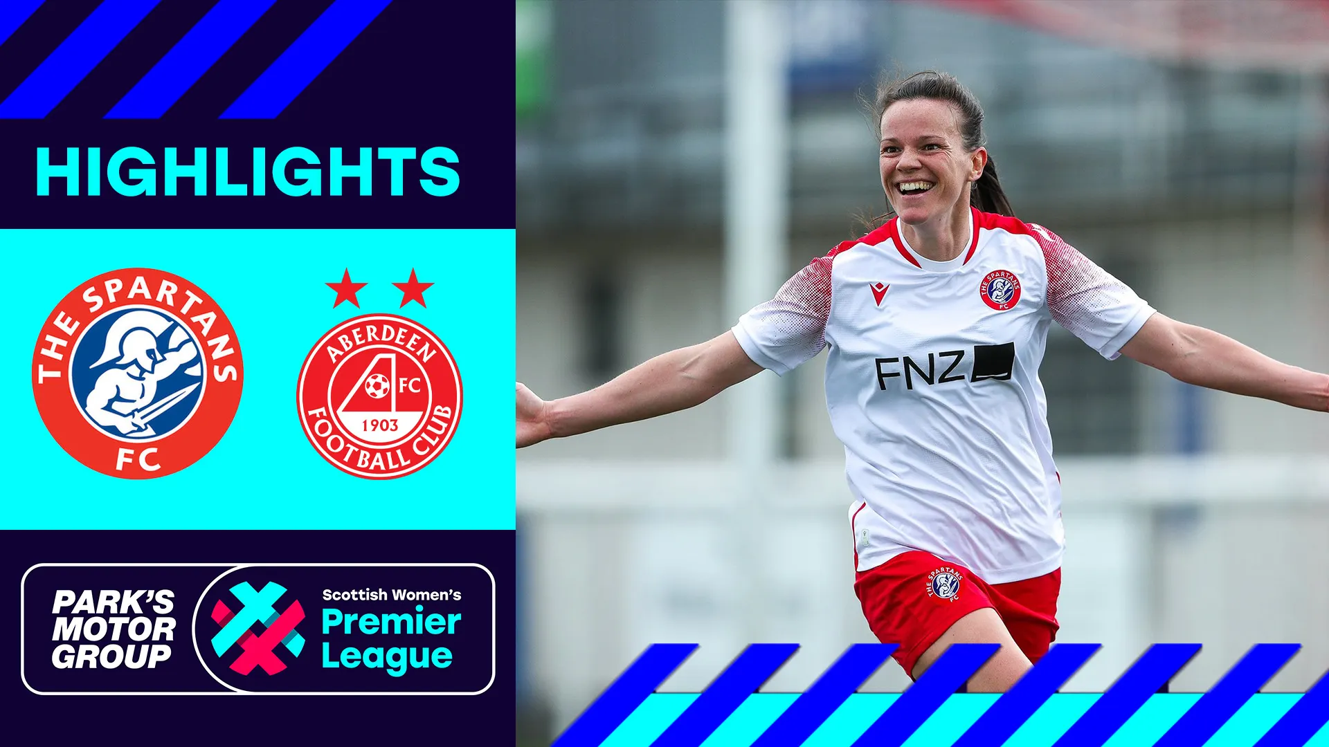 Image for Spartans 6-2 Aberdeen | Rutherless Spartans defeat the Dons to maintain unbeaten run | SWPL