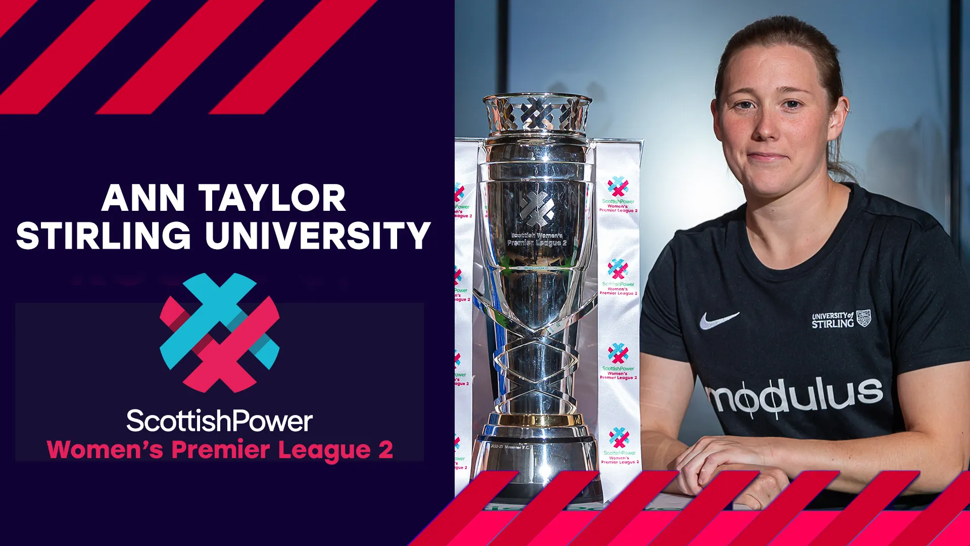 Image for Ann Taylor, Stirling University | 2023/24 ScottishPower Women’s Premier League season launch