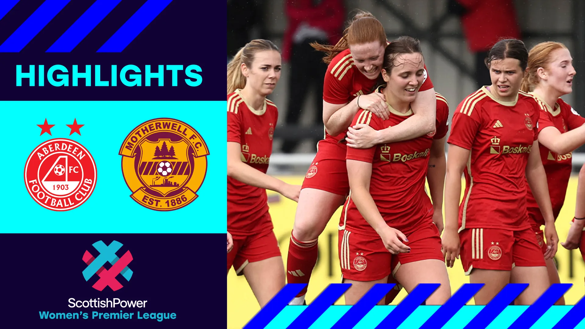 Image for Aberdeen 3-2 Motherwell | Dons survive late scare to down Women of Steel | SWPL
