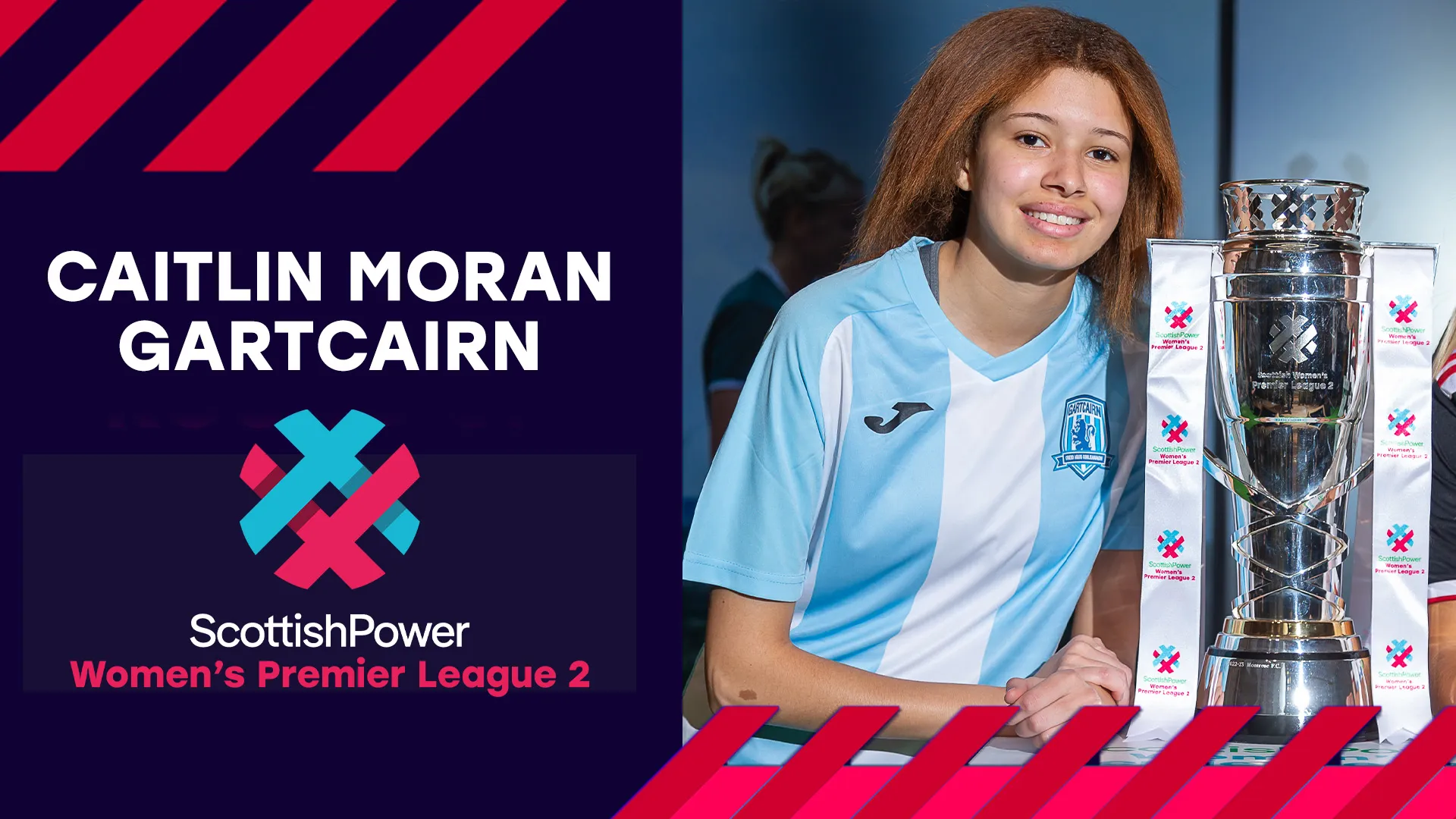 Image for Caitlin Moran, Gartcairn | 2023/24 ScottishPower Women’s Premier League season launch