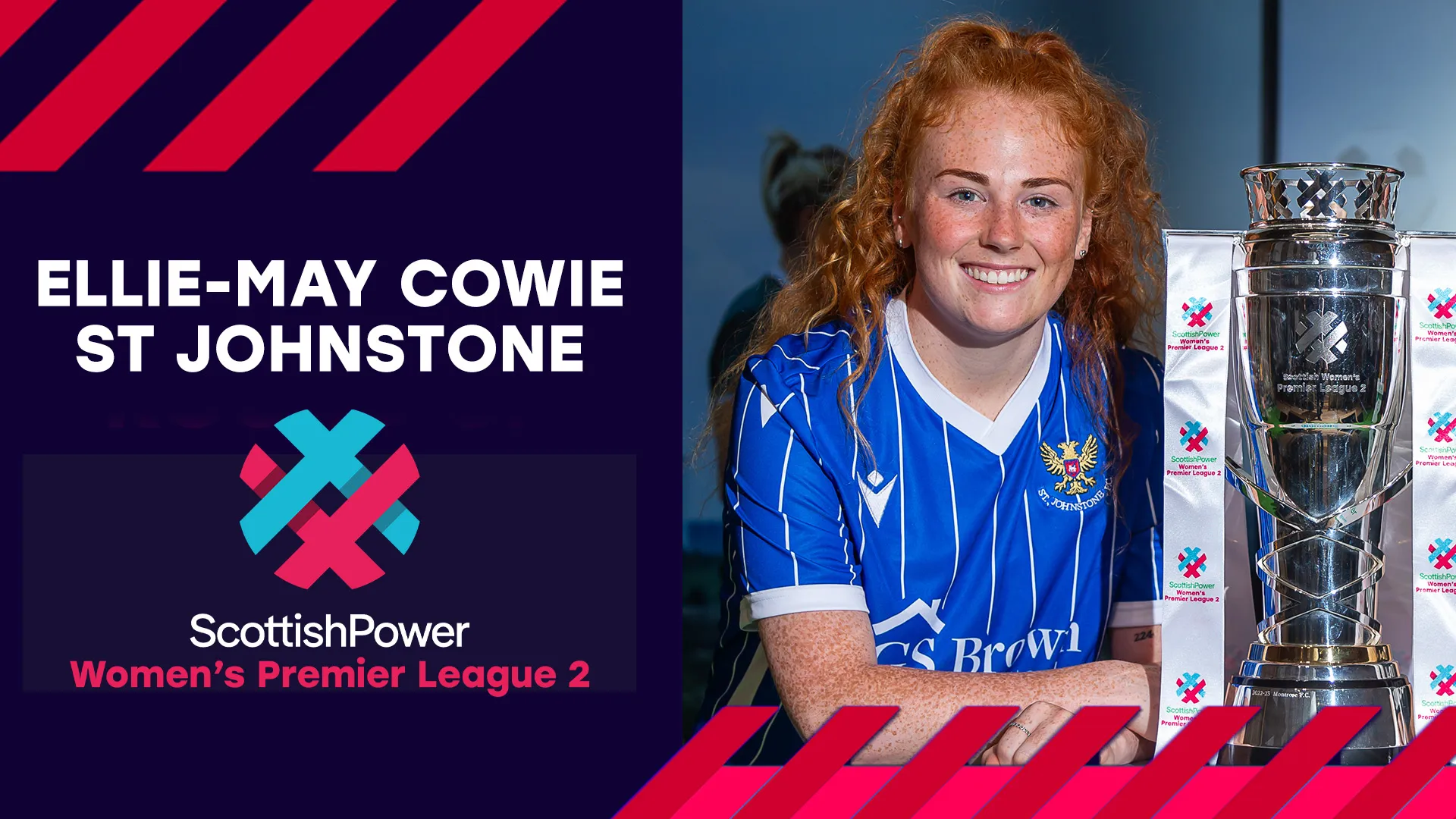 Image for Ellie-May Cowie, St Johnstone | 2023/24 ScottishPower Women’s Premier League season launch