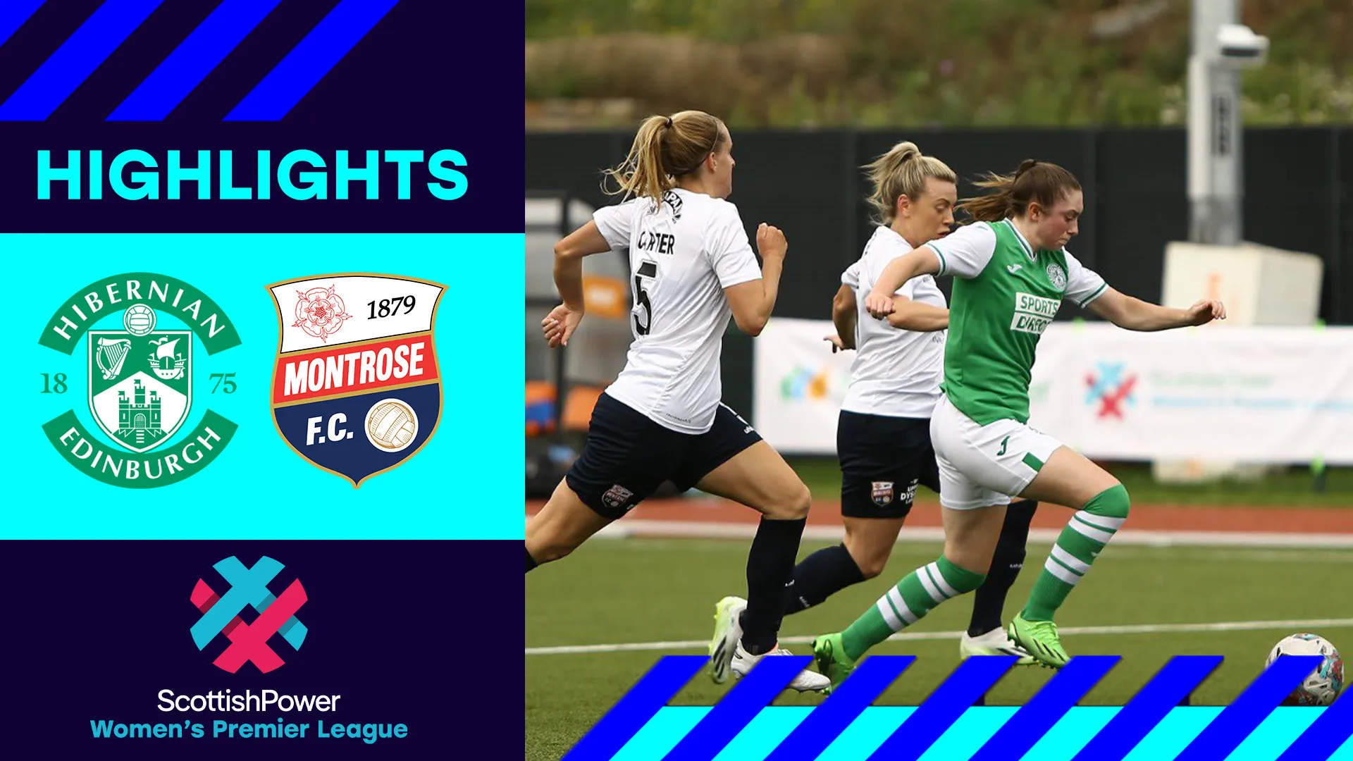 Image for Hibernian 4-1 Montrose | Hibs pick up first win of the season over newly promoted Montrose | SWPL