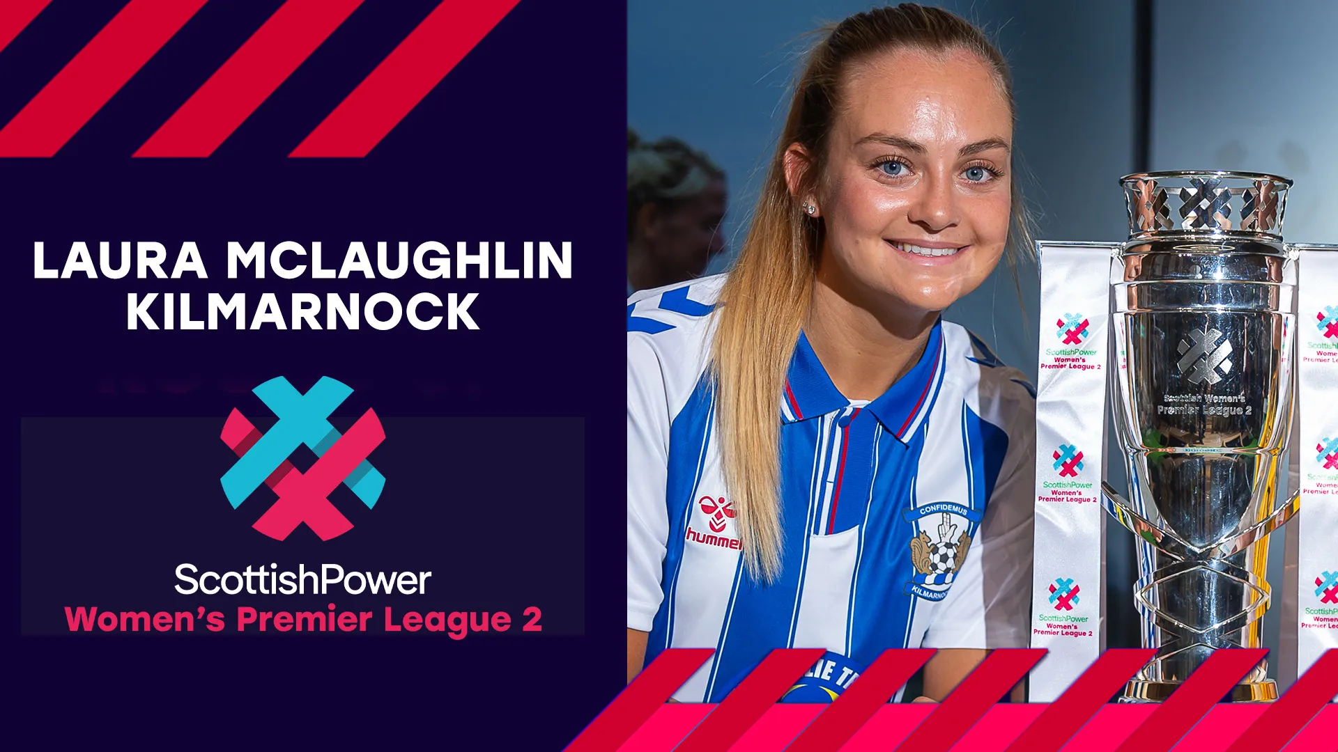 Image for Laura McLaughlin, Kilmarnock | 2023/24 ScottishPower Women’s Premier League season launch