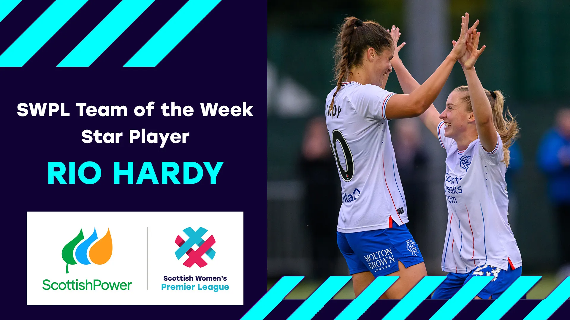 Image for SWPL Team of the Week – Star Player | Rio Hardy, 17th September