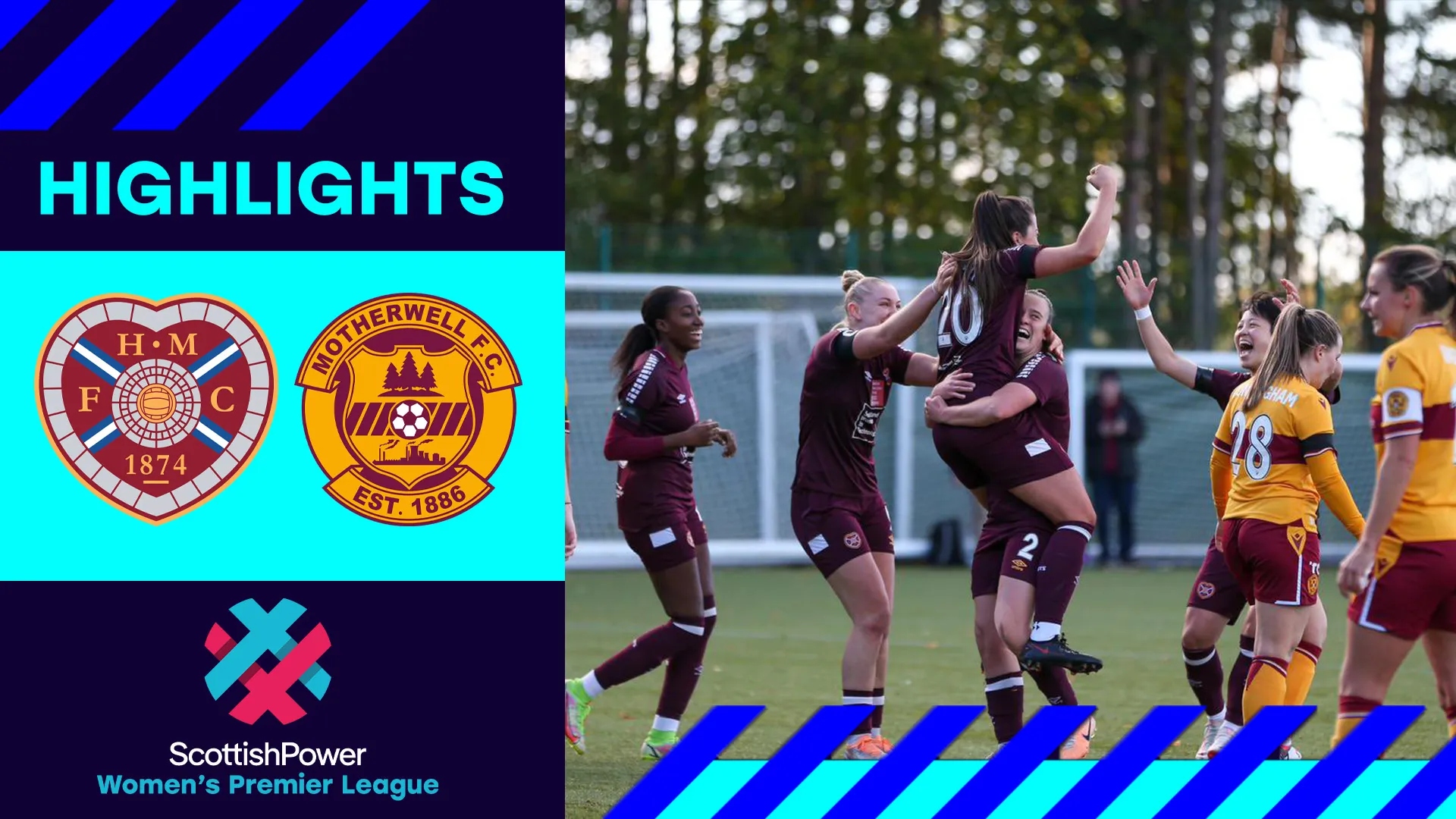 Image for Heart of Midlothian 5-1 Motherwell | Jambos remain fourth with emphatic home win | SWPL