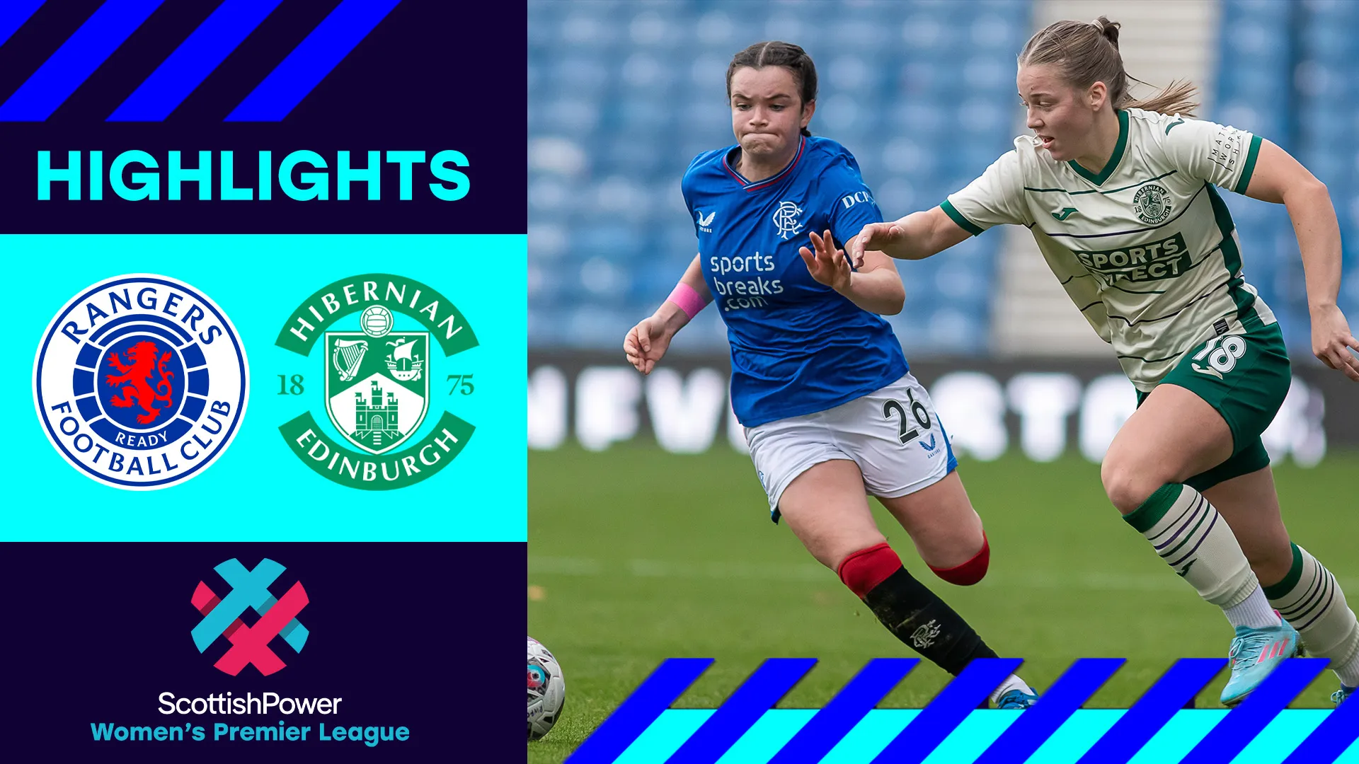 Image for Rangers 7-0 Hibernian | Gers thrash Hibs at Ibrox to keep pace at the top | SWPL