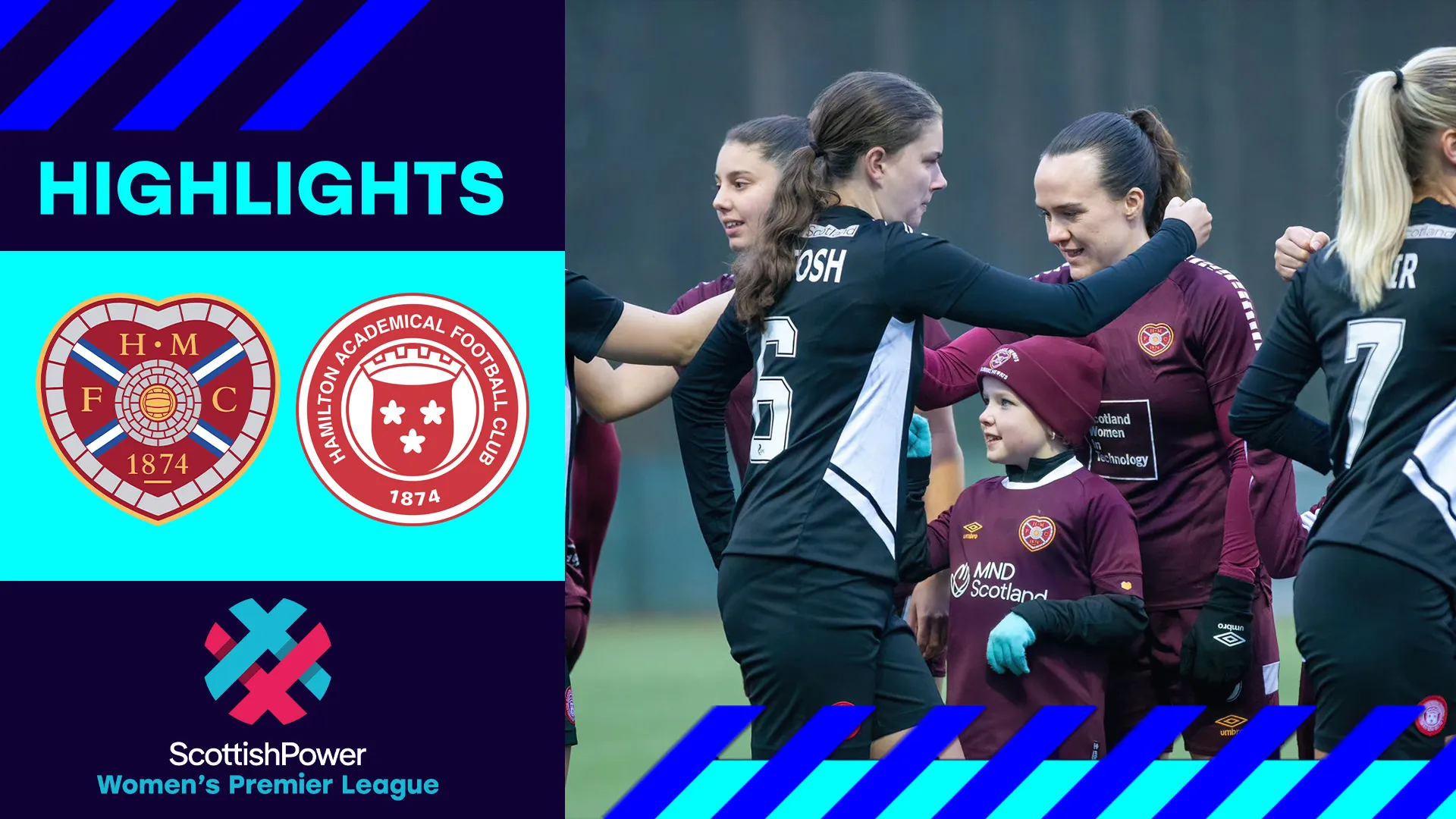 Image for Heart of Midlothian 6-1 Hamilton Academical | Jambos extend top half lead with home win | SWPL