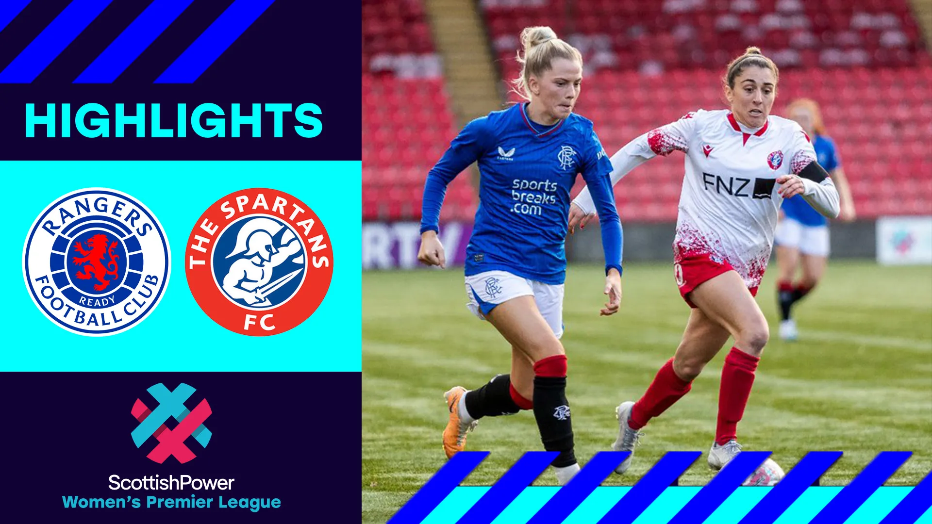 Image for Rangers 3-1 Spartans | Gers see of Spartans despite late scare to remain top | SWPL