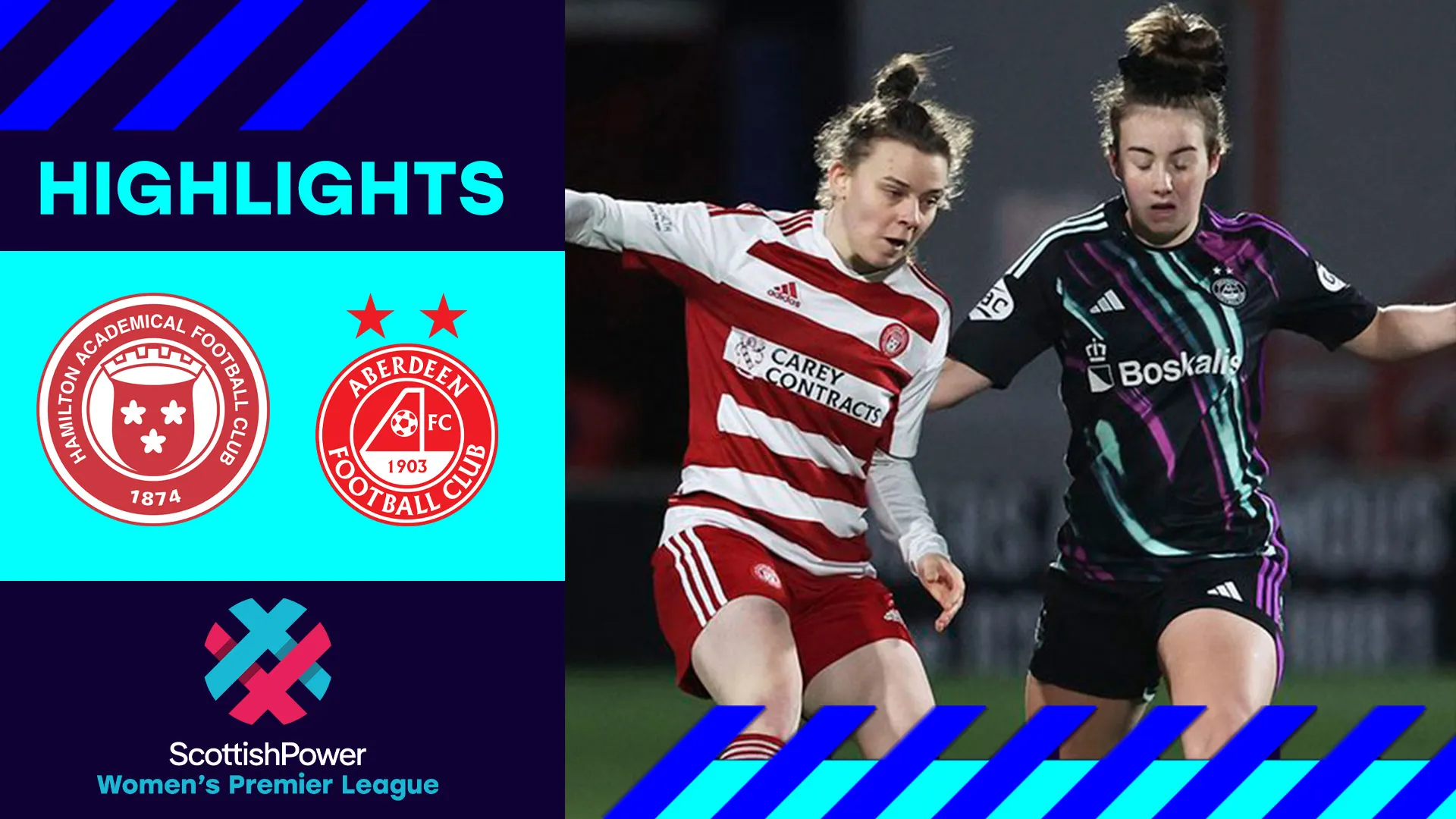 Image for Hamilton Academical 1-1 Aberdeen | Accies earn point fall back in relegation battle | SWPL