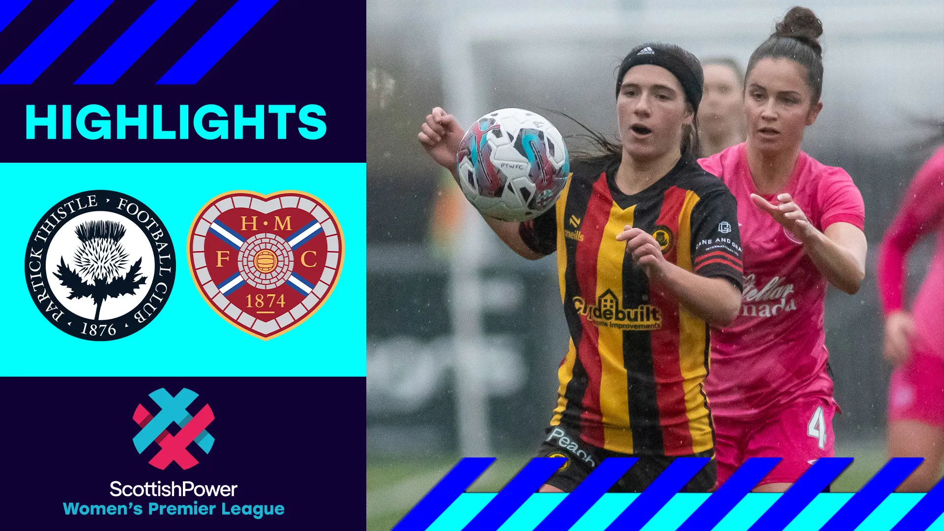 Image for Partick Thistle 1-4 Heart of Midlothian | Jambos move one point behind the Jags | SWPL