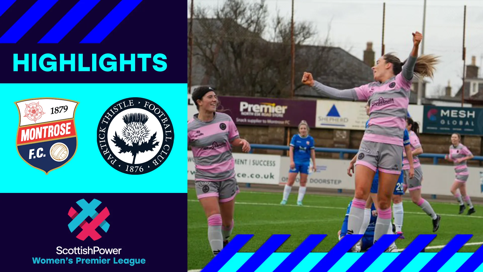 Image for Montrose 1-2 Partick Thistle | Jags secure top-six place with victory at Links Park | SWPL