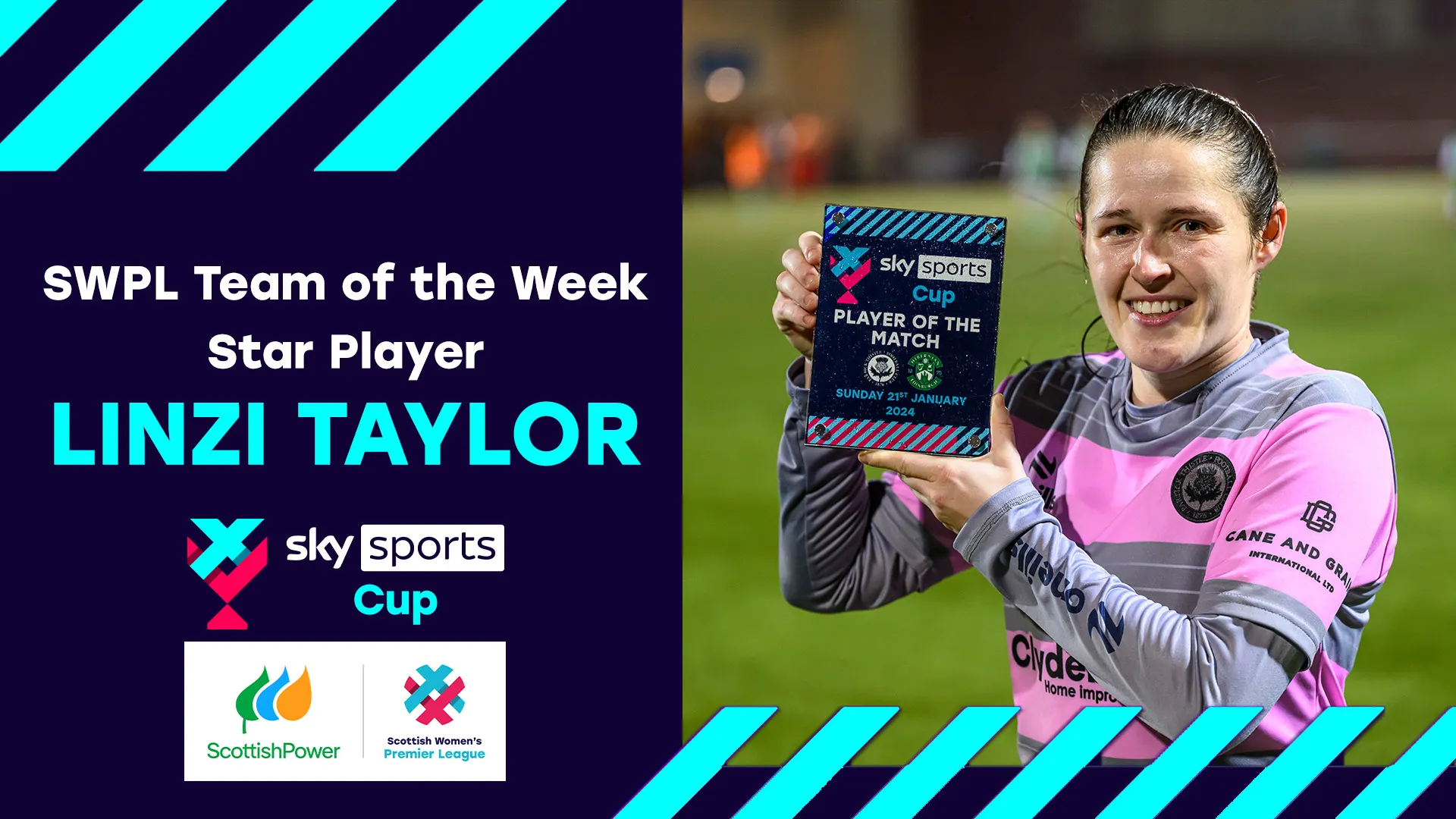 Image for SWPL Team of the Week – Star Player | Linzi Taylor 21st January