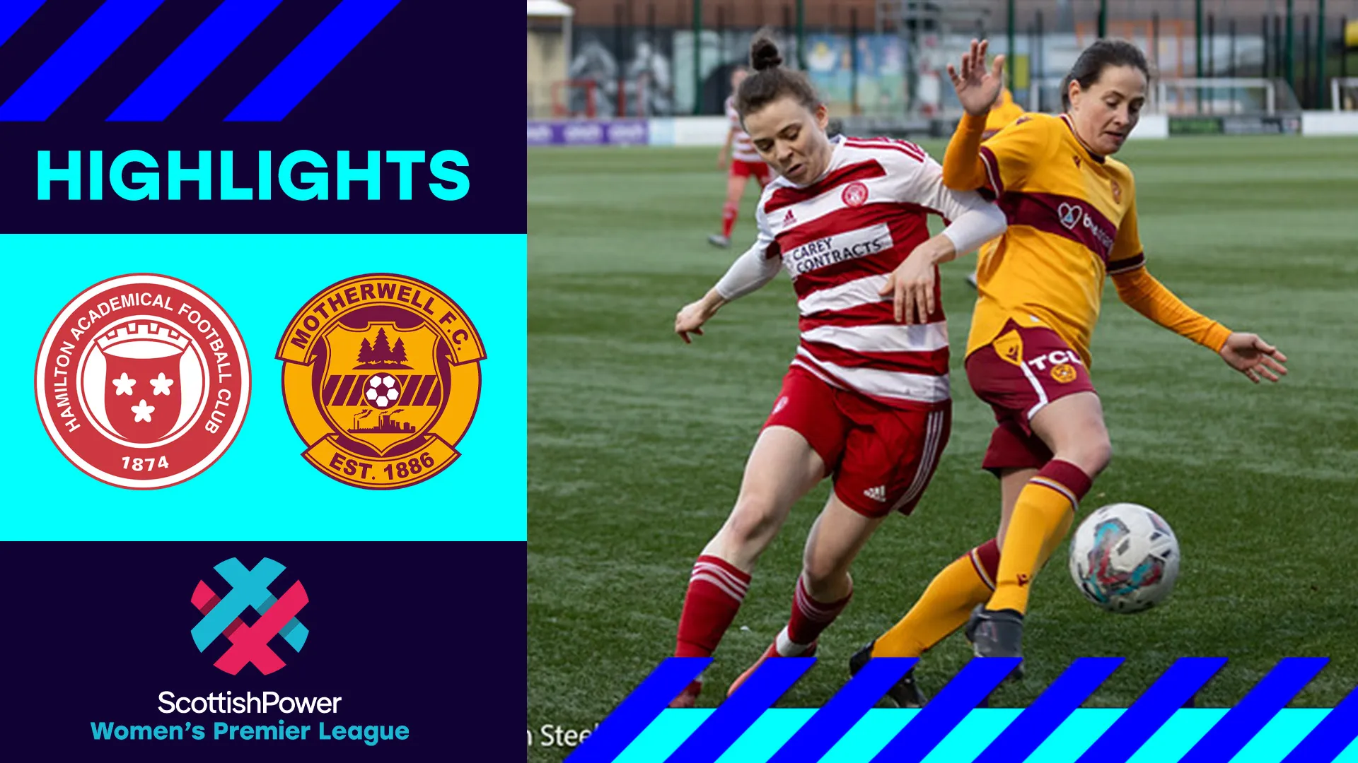 Image for Hamilton Academical 2-1 Motherwell | Accies mount survival charge with Lanarkshire derby win | SWPL