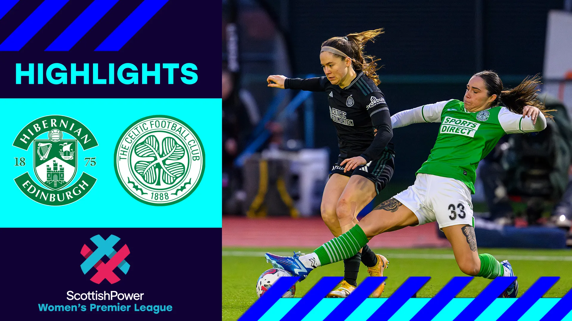 Image for Hibernian 1-3 Celtic | Celtic close gap to the top of the table with victory over Hibs | SWPL