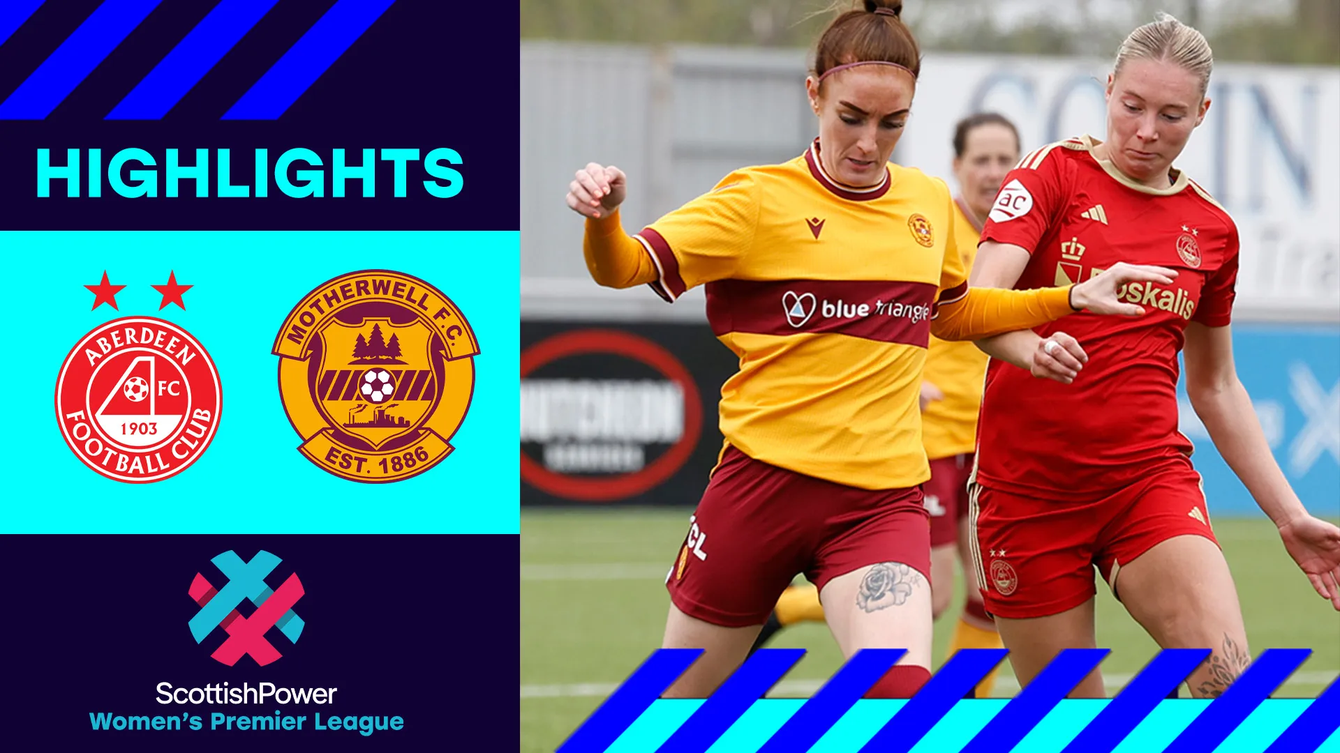 Image for Aberdeen 2-3 Motherwell | Women of Steel deny Dons with late winner | SWPL
