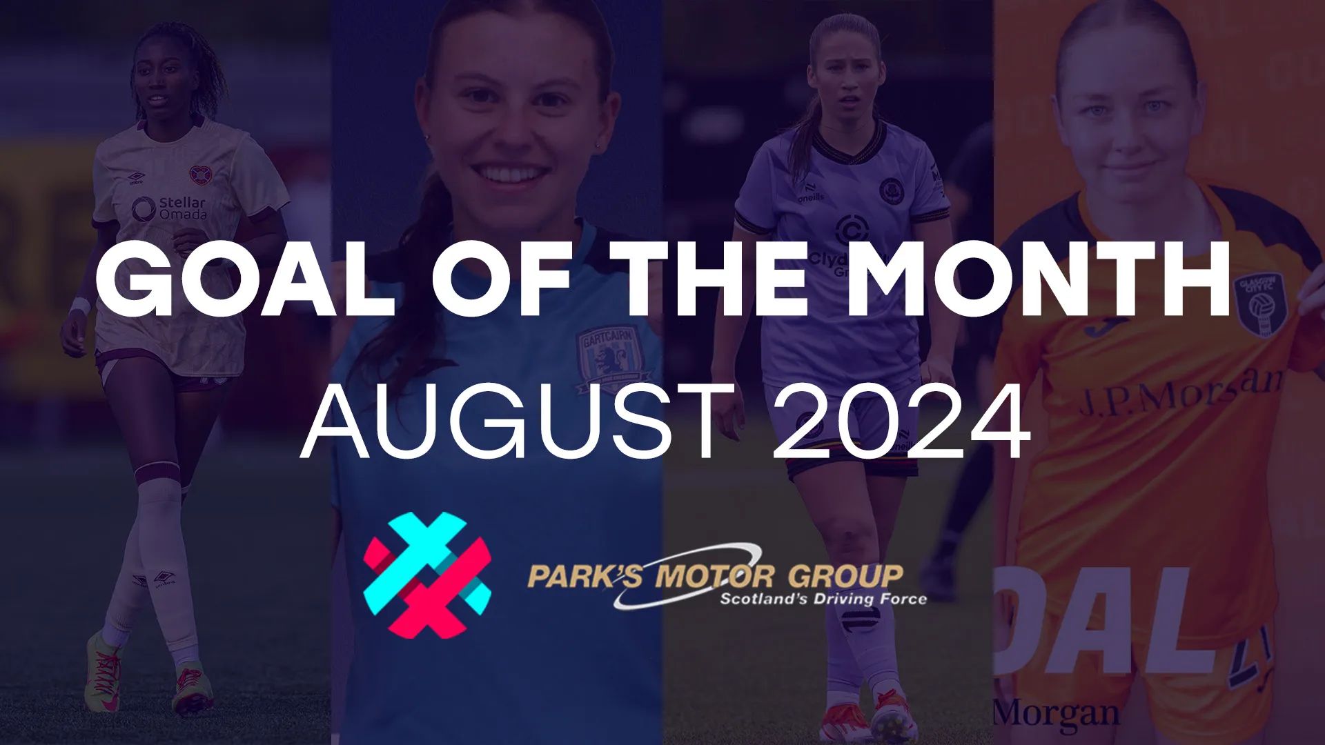 Image for SWPL Goal of the Month, August | Supported by Park’s Motor Group