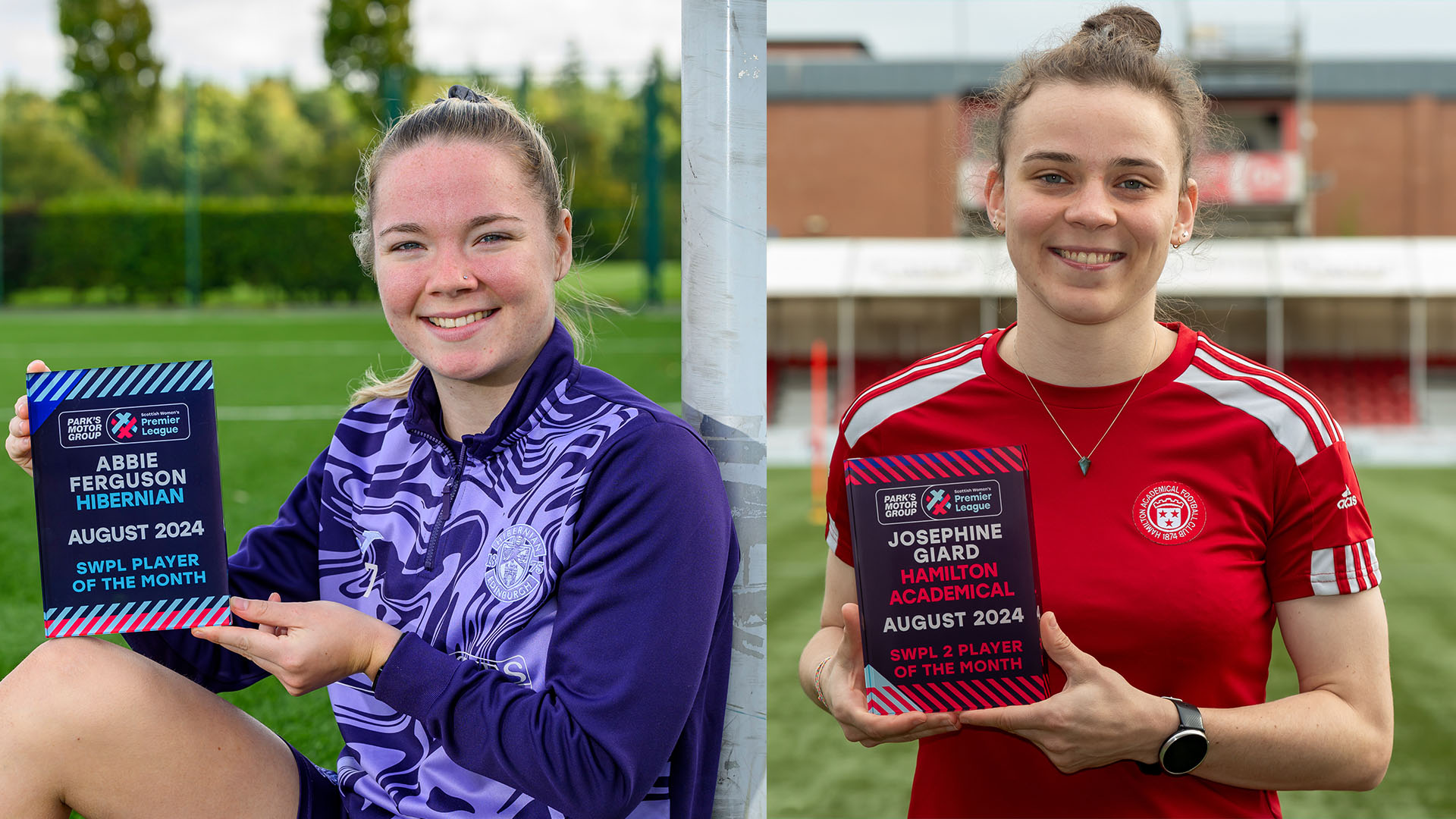 Ferguson and Giard win first SWPL Player of the Month awards of 2024/25 season