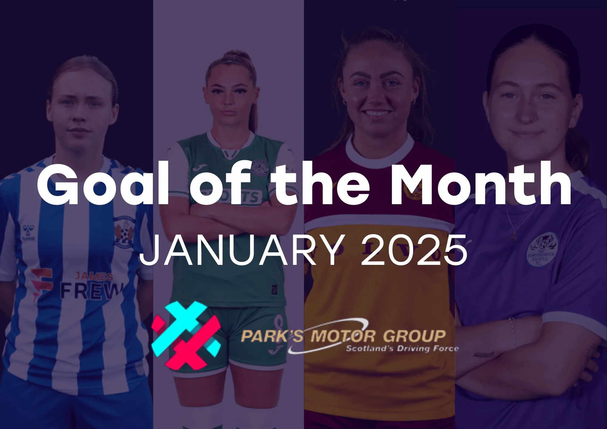 Image for SWPL Goal of the Month, January 2025 | Supported by Park’s Motor Group