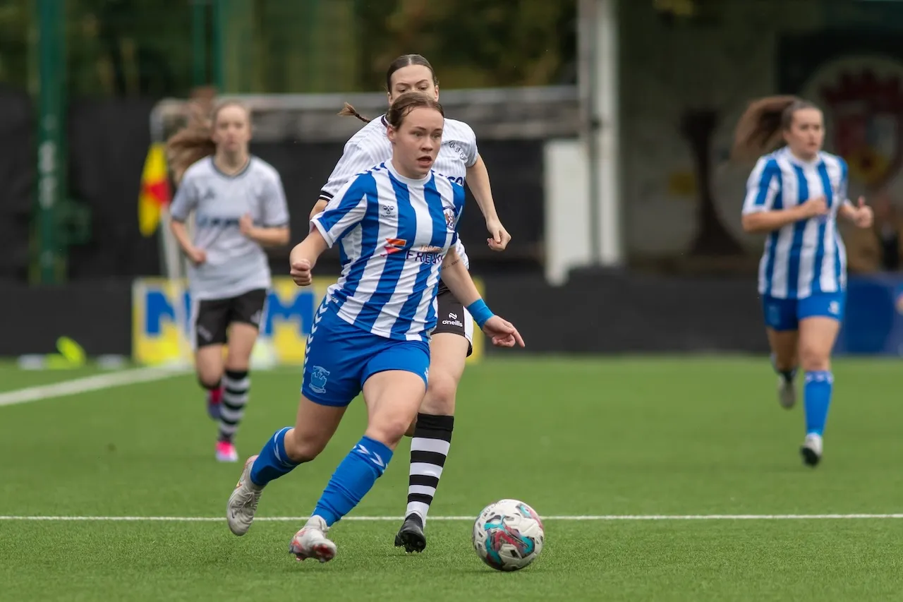 Image for Lucie Burns wins January SWPL Goal of the Month, supported by Park’s Motor Group