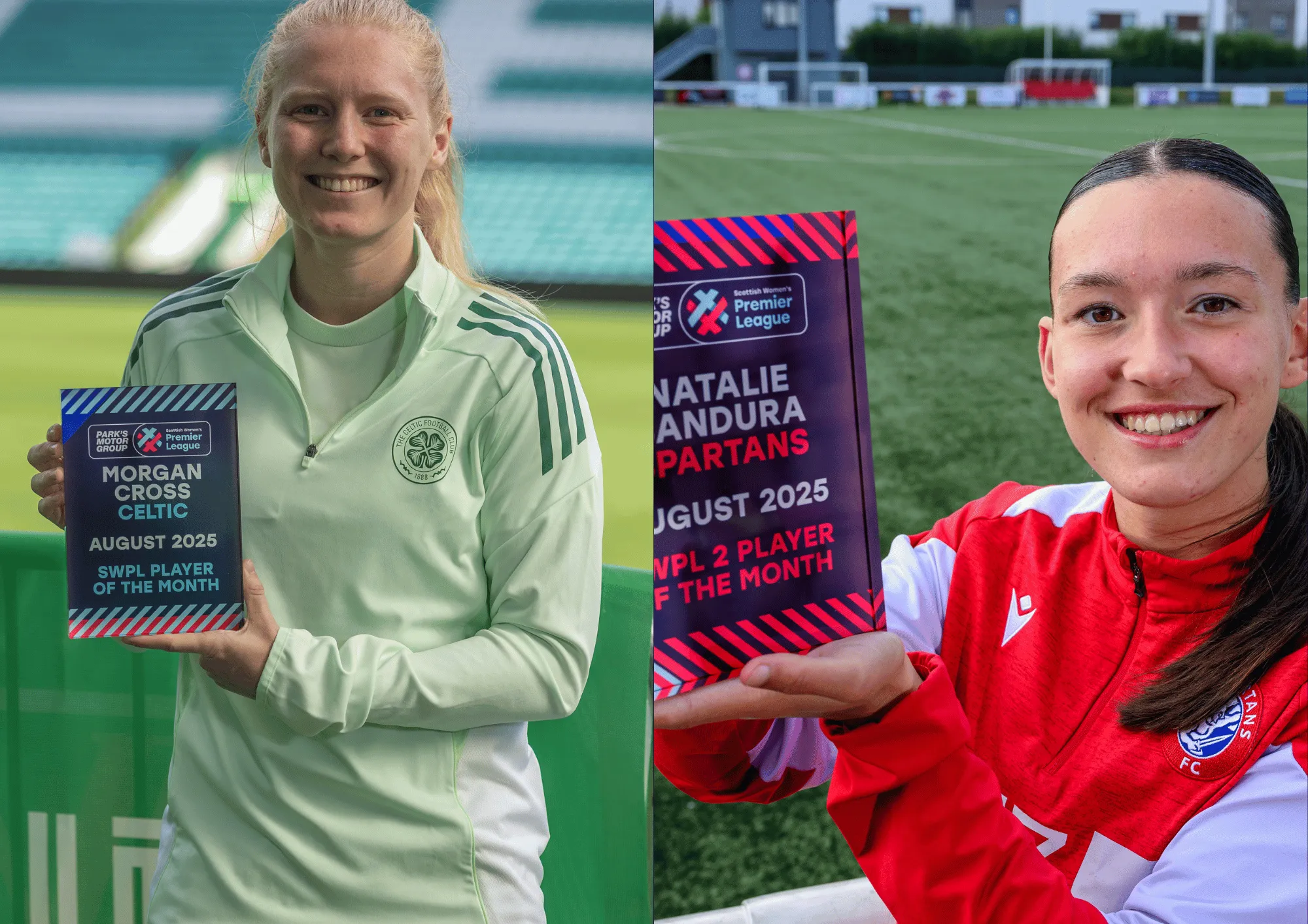 Image for Cross and Bandura win SWPL Player of the Month Awards for August