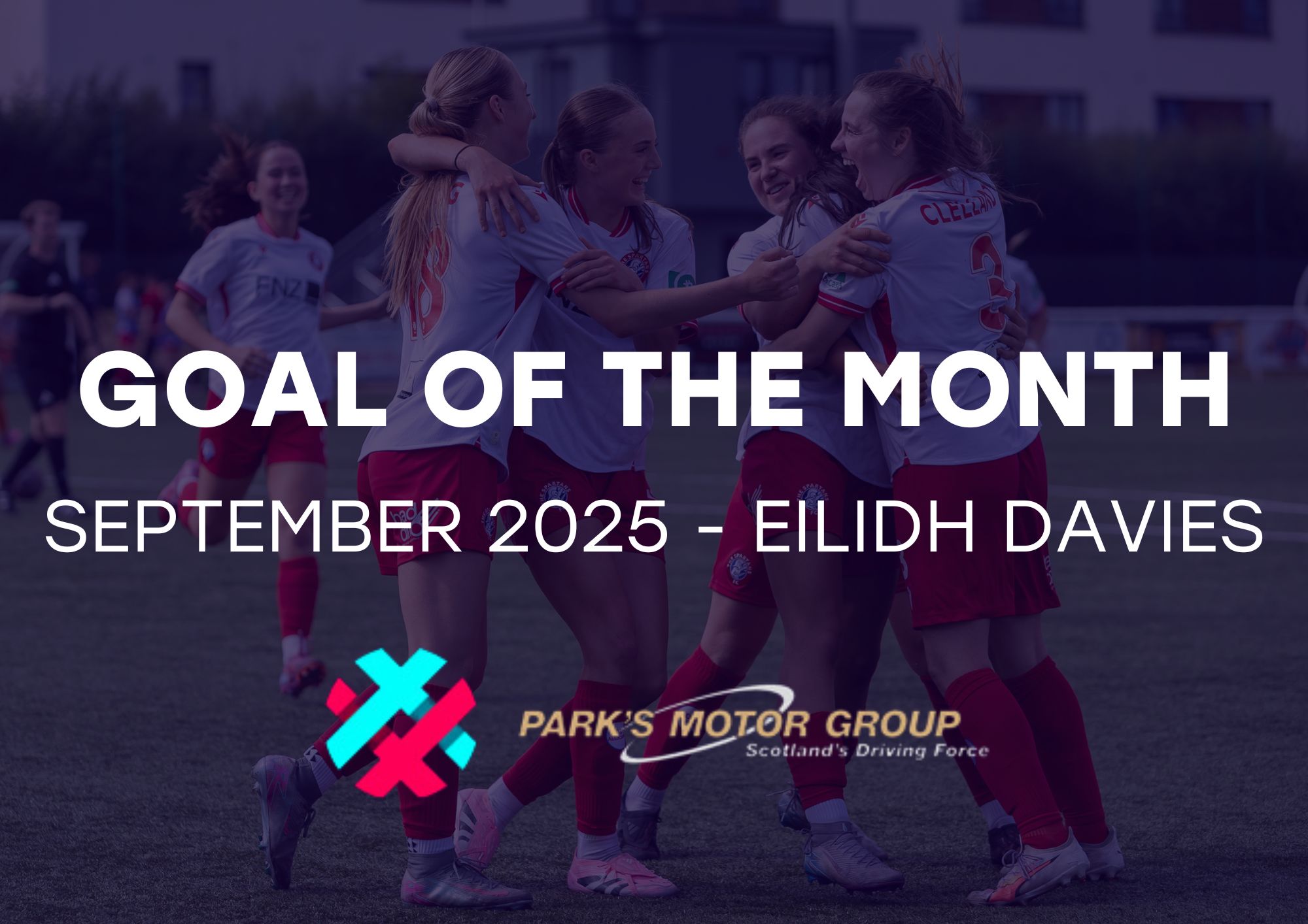 Eilidh Davies wins September SWPL Goal of the Month, supported by Park’s Motor Group