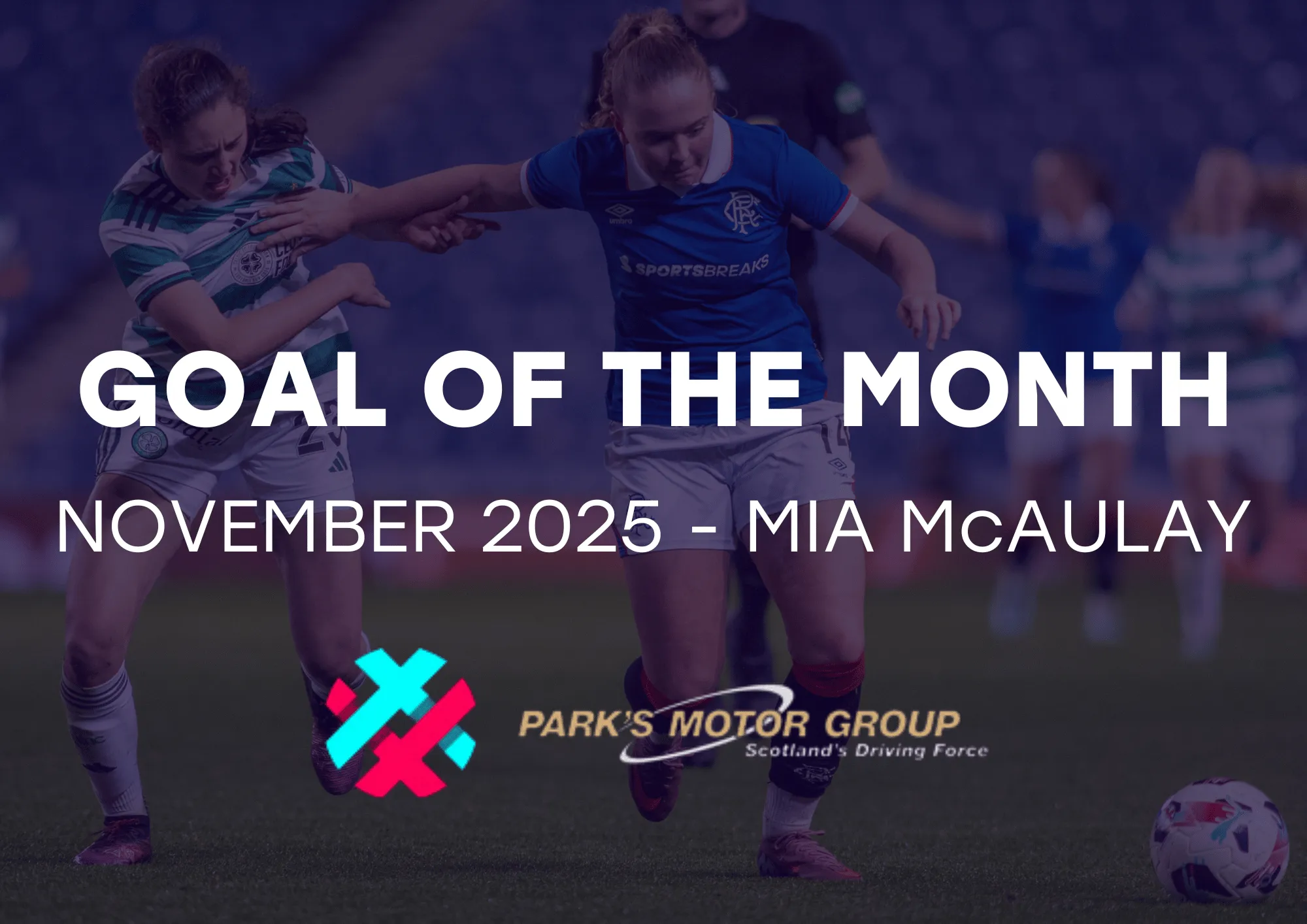 Image for Mia McAulay wins November SWPL Goal of the Month, supported by Park’s Motor Group
