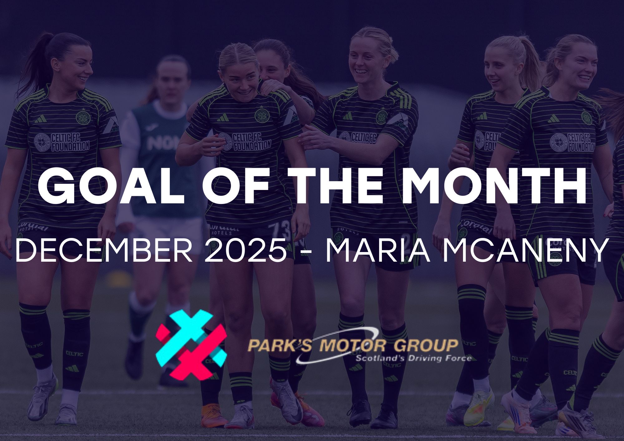 Maria McAneny wins December SWPL Goal of the Month, supported by Park’s Motor Group