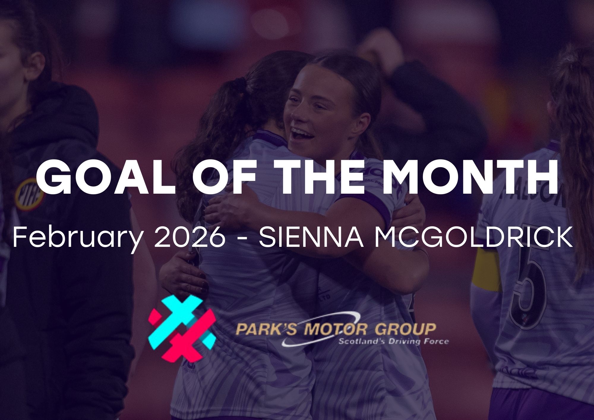 Sienna McGoldrick wins February SWPL Goal of the Month, supported by Park’s Motor Group