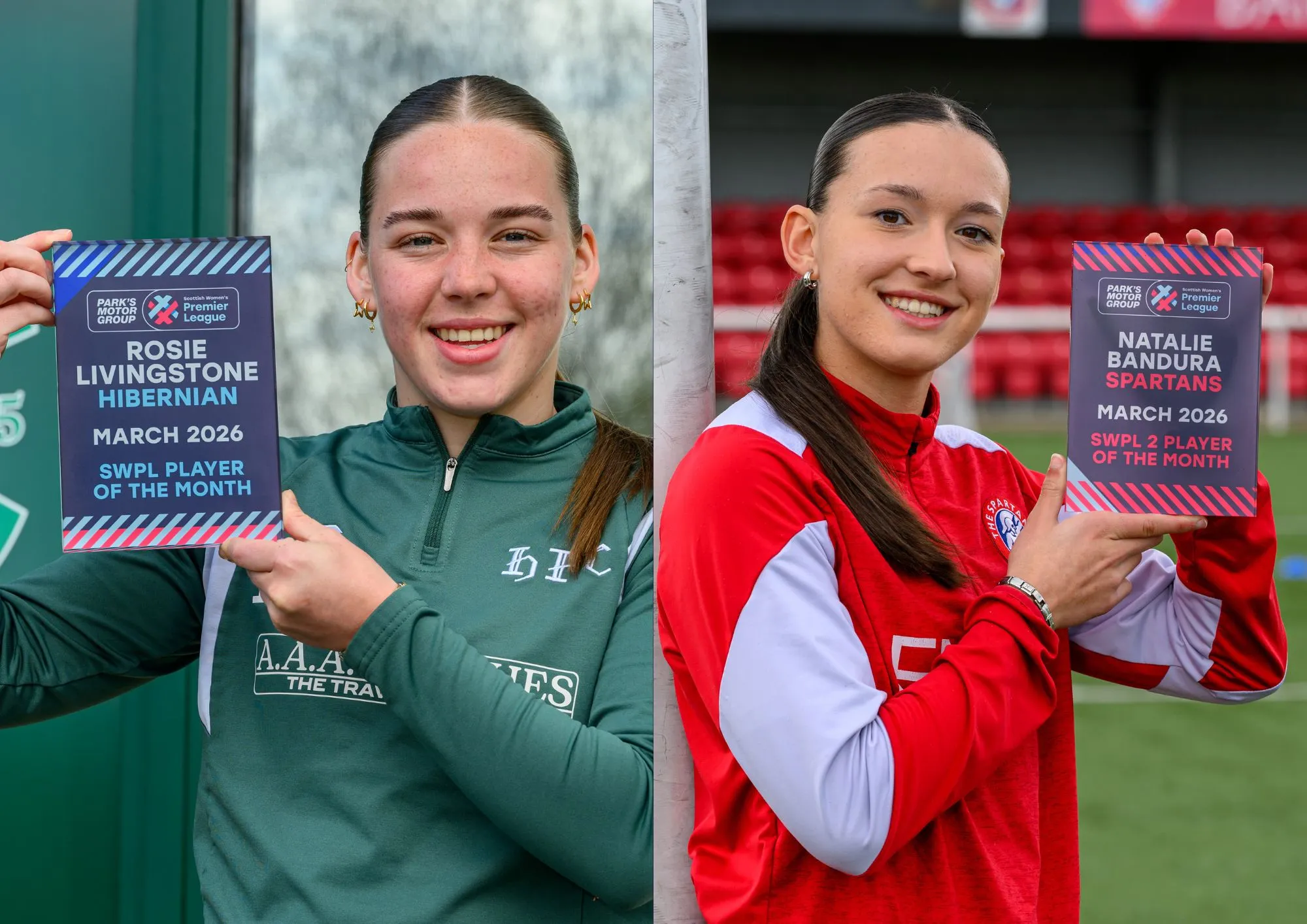 Image for Livingstone and Bandura win SWPL Player of the Month Awards for March